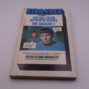 Star Trek FOTONOVEL #7 THE GALILEO 7 Mandala Productions 0-553-12041-7 225